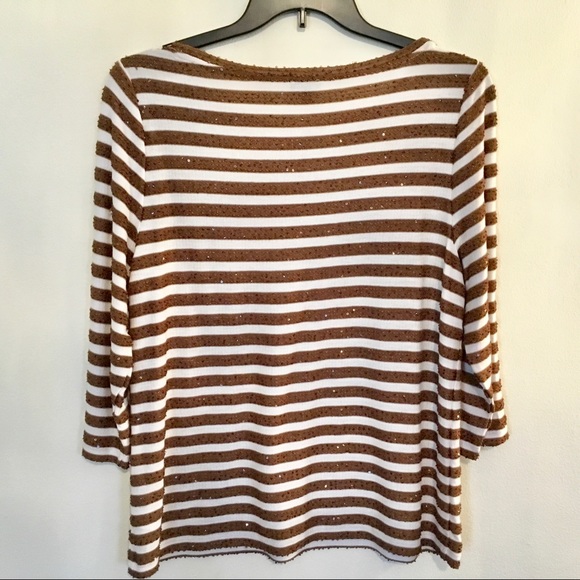 ❤️SALE❤️Talbots Long Sleeve Top Size XL - Picture 3 of 3